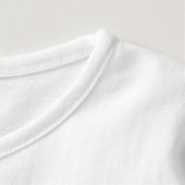 GirlLovesBlue ベビーTシャツ (詳細 - 首 (白))