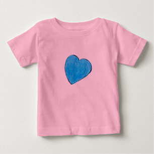 GirlLovesBlue ベビーTシャツ