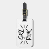 Girlpower、GRLPWR ラゲッジタグ (正面縦)