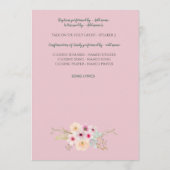 GIRLSバプティスプログラム – フローラクロス プログラム (裏面)