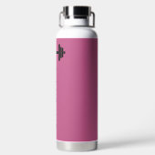 #Girlsバーベルのウォーターボトルを持ち上げる人 ウォーターボトル (背面)