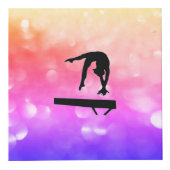 Girls体操キューブのカスタマイズ可能 フォトキューブ (正面)