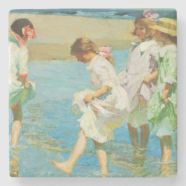 Girls歩くin the Seaide ストーンコースター