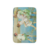 Girls歩くin the Seaide バスマット (正面縦)