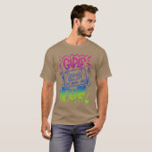 GIRLS 80S JUST WANNA HAVE FUN おもしろ Tシャツ (正面フル)