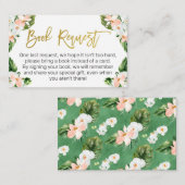 Girls Aloha Tropicalブックリクエストエンクロージャカード 名刺 (正面/裏面)