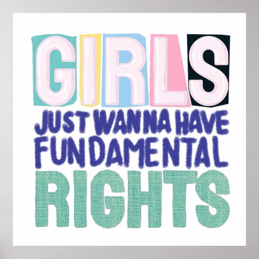 Girls And Fundamental Rights ポスター (正面)