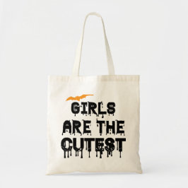 Girls are The cuttest Halloween gift トートバッグ