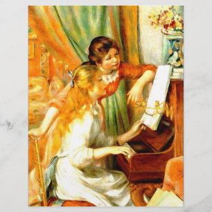 Girls at the Piano Flyers チラシ