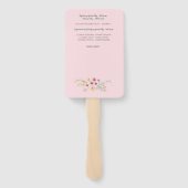 GIRLS Baptismプログラムファン – テンプレート分野 ハンドファン (裏面)