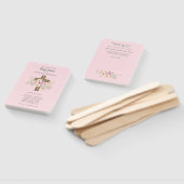 GIRLS Baptismプログラムファン – テンプレート分野 ハンドファン (組立なし)