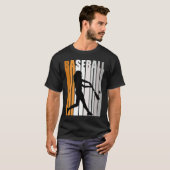 Girls Baseball Pretty Softball Fan Enthusiast Wome Tシャツ (正面フル)