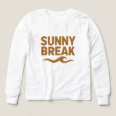 Girls Bella+Canvas Tri-blend Long Sleeve Shirt, So (デザイン正面)