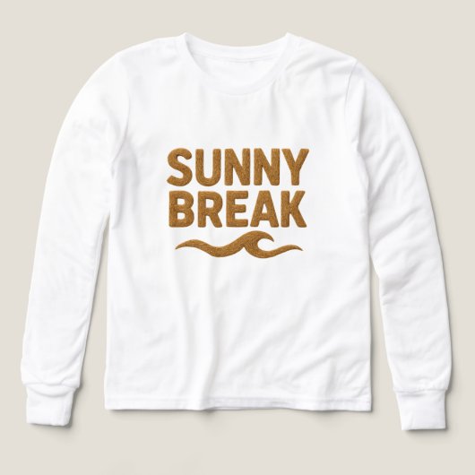 Girls Bella+Canvas Tri-blend Long Sleeve Shirt, So (デザイン正面)