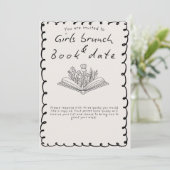 Girls Book Date invite 招待状 (スタンド正面)