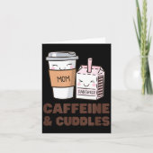 Girls Caffeine &amp; Cuddles Twinning Coffee Juice カード (正面)