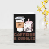 Girls Caffeine &amp; Cuddles Twinning Coffee Juice カード (黄色い花)