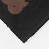 Girls Caffeine & Cuddles Twinning Coffee Juice フリースブランケット (角)