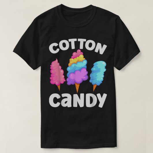 Girls Candy Cute Dessert  Tシャツ (デザイン正面)