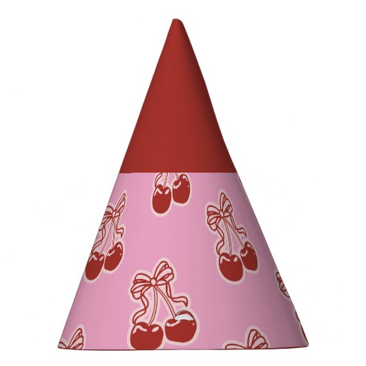 Girls Cherry Sweet 16th Birthday  パーティーハット (右)