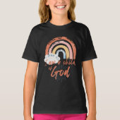 Girls Child of God Rainbow Tシャツ (正面)