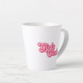 Girls Club カフェラテマグ (右アングル)