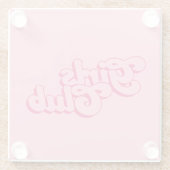 Girls Club ガラスコースター (裏面)