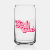 Girls Club ガラス缶 (裏面)