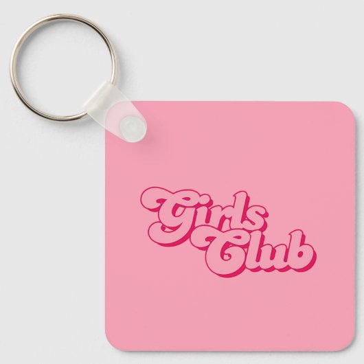 Girls Club キーホルダー (正面)