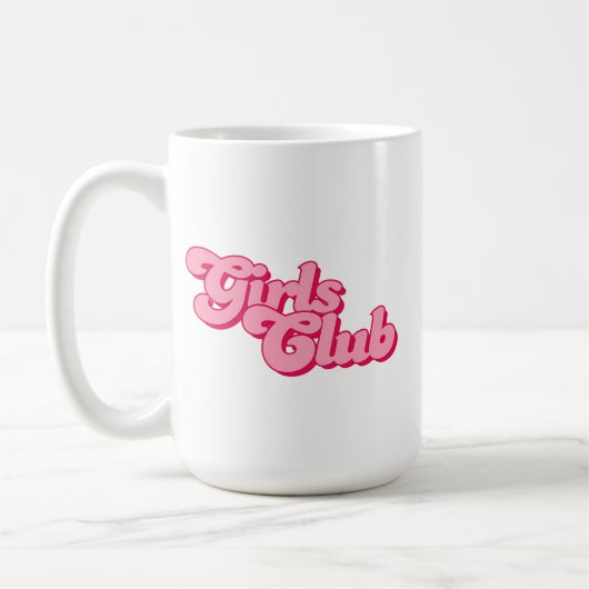Girls Club コーヒーマグカップ (左)