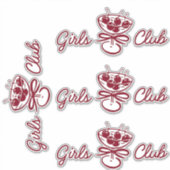 Girls Club シール (正面)
