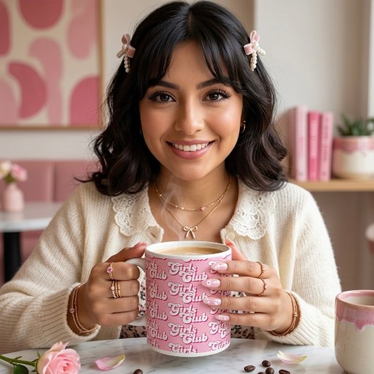 Girls Club ジャンボコーヒーマグカップ