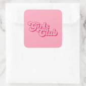 Girls Club スクエアシール (バッグ)