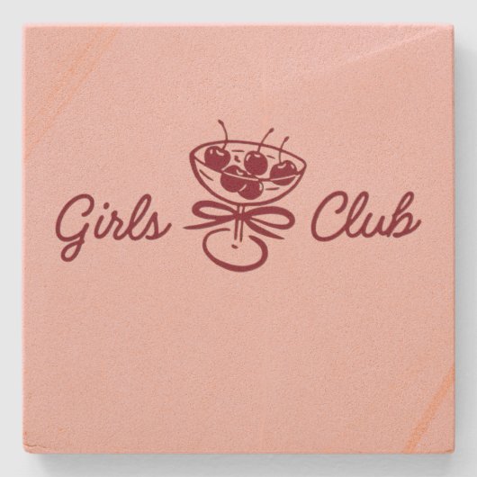 Girls Club ストーンコースター (正面)