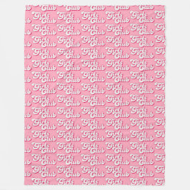 Girls Club フリースブランケット