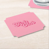 Girls Club ペーパーコースター (アングル)