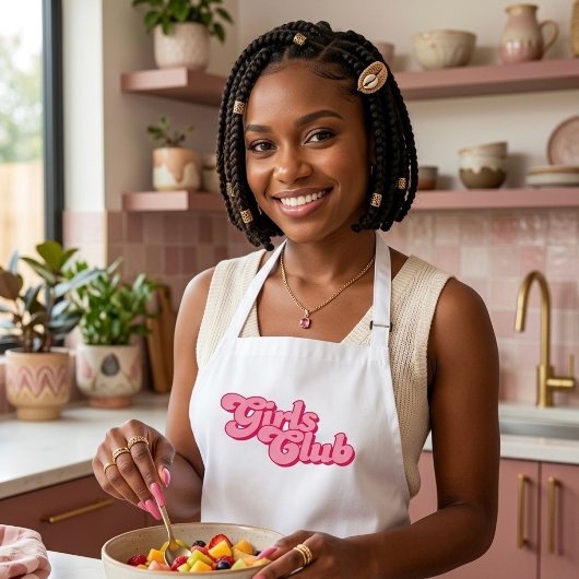 Girls Club ロングエプロン