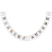 Girls Cute Fun to be One Birthday Milestone Photo バンティングフラッグ (全)