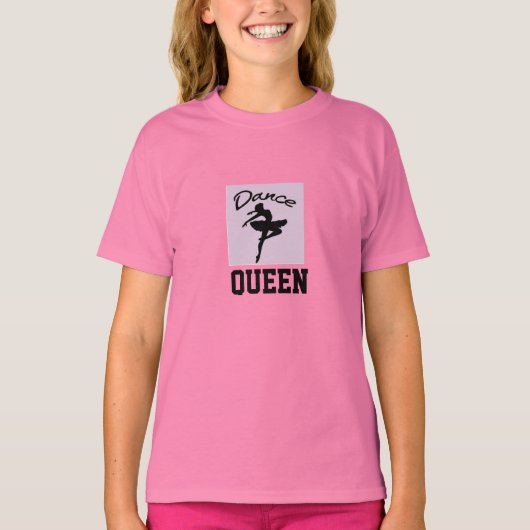 Girls Dance Queen T-Shirt Tシャツ (正面)