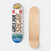 GIRLS DEM SUGAR SKATEBOARDS /JMT SKATEBOARDS スケートボード (正面)