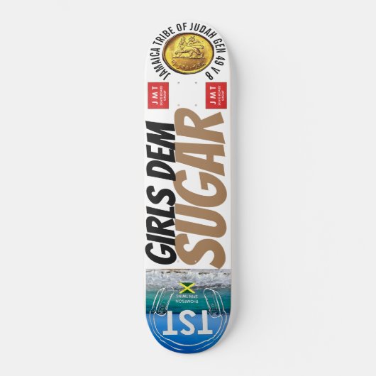 GIRLS DEM SUGAR SKATEBOARDS /JMT SKATEBOARDS スケートボード (正面)