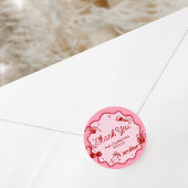 Girls Dirty Thirty Birthday Party ラウンドシール