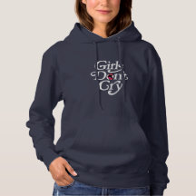 Girls Don't cry モダン おしゃれ フェミニン Tシャツ