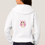 Girls editable pink Owls (裏面)