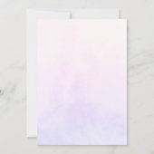 Girls Fairy 5th Birthday Party Invitation 招待状 (裏面)