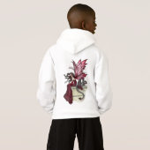 Girls Fairy Dragon Sweatshirt by Molly Harrison (裏面フル)