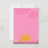 girl's first rodeo invitation 招待状 (裏面)