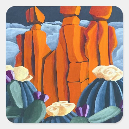 Girls, Girls, Girls スクエアシール (正面)