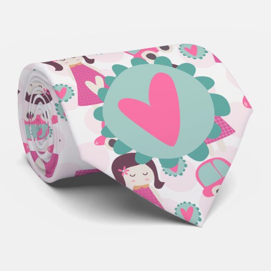 Girls Going Places ネクタイ (ロール)