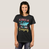 Girls Gone Cruising a Besties Sisters Friends Vaca Tシャツ (正面フル)